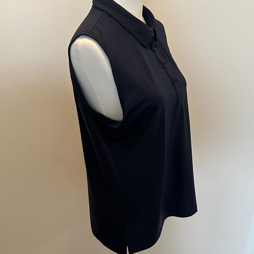 G/FORE Women’s Navy Skull Print Sleeveless Tank Top - Picture 3 of 7